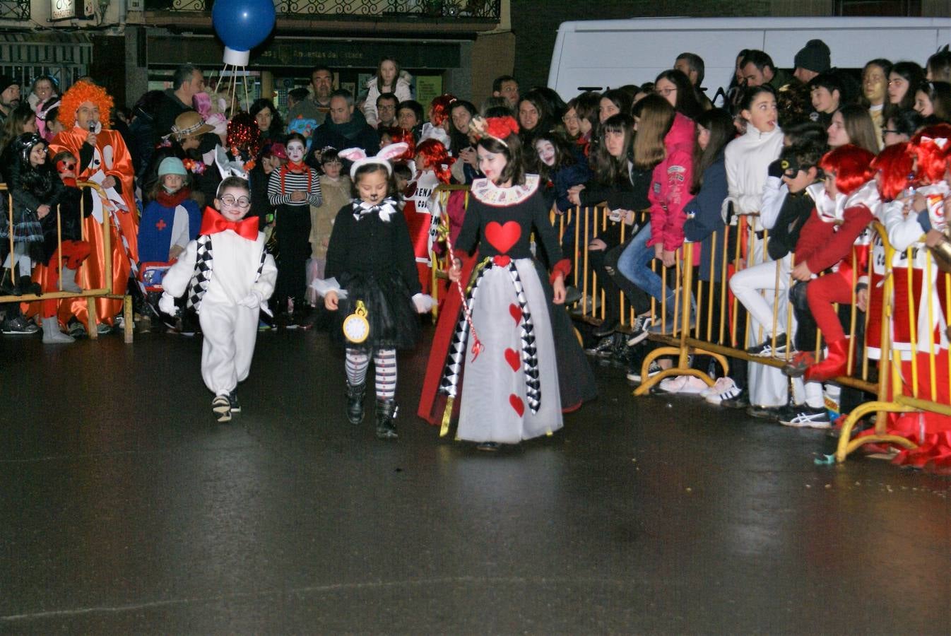 Mucha animación en los carnavales de Nájera.