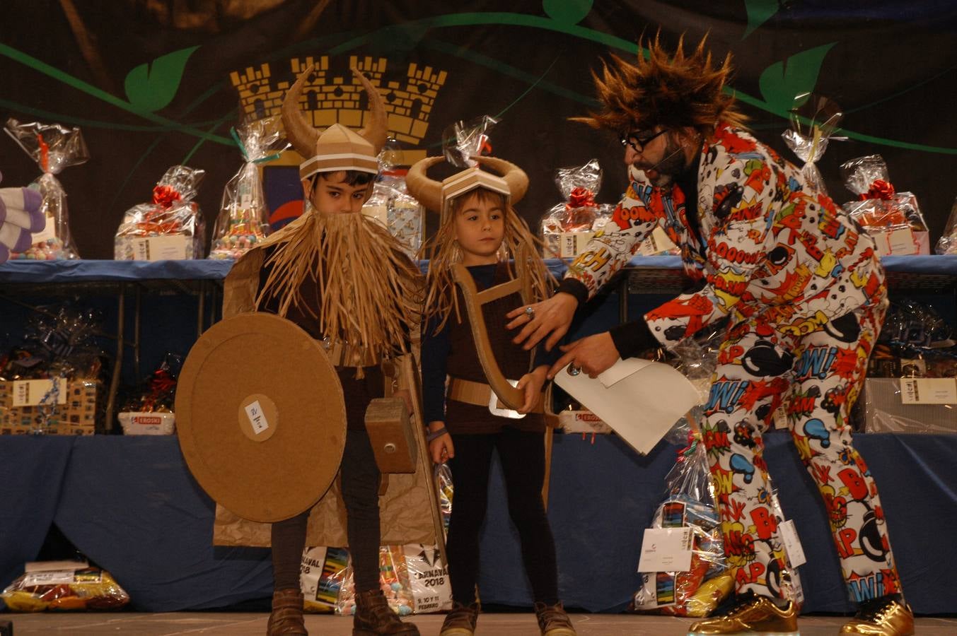 Carnaval de papel en Calahorra