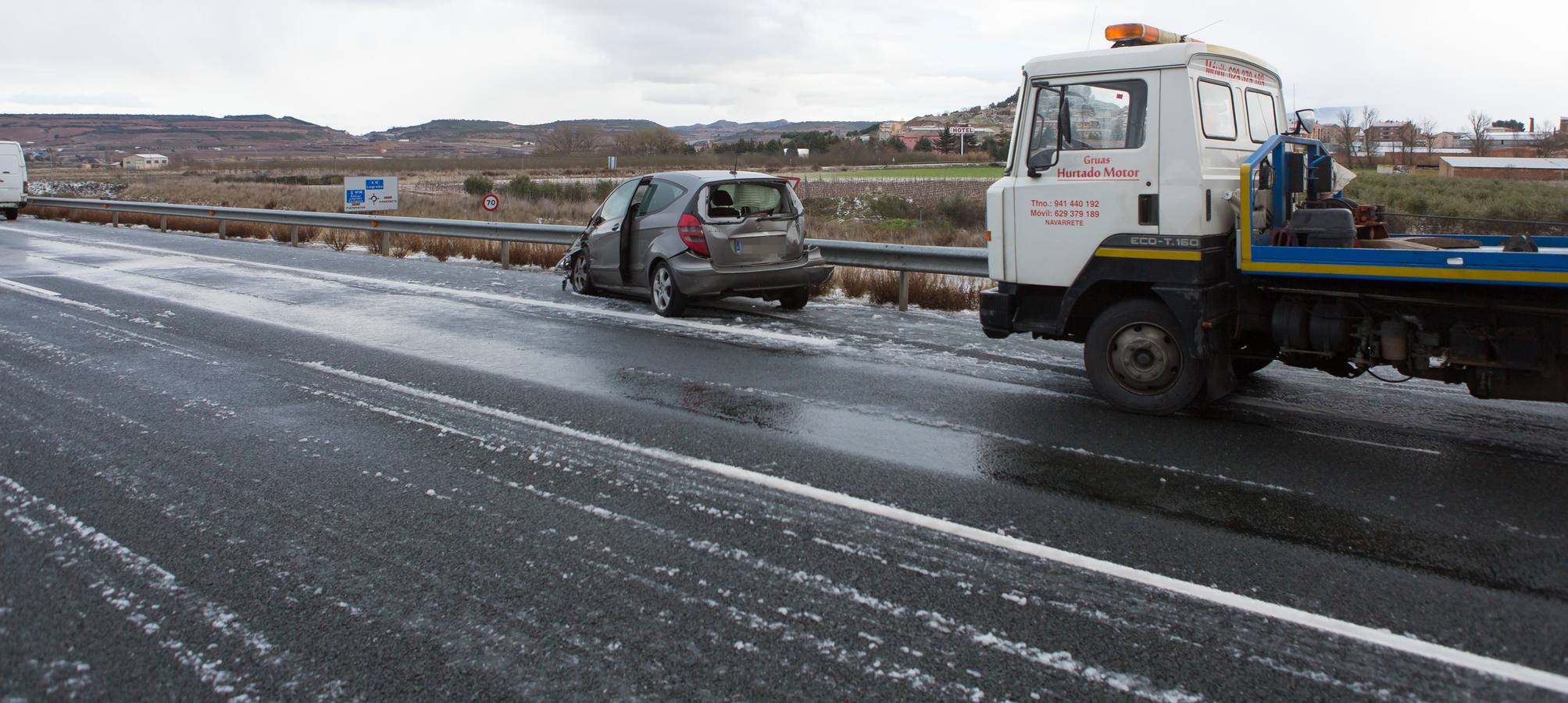 Una treintena de coches, afectados en un siniestro que dejó una veintena de heridos leves