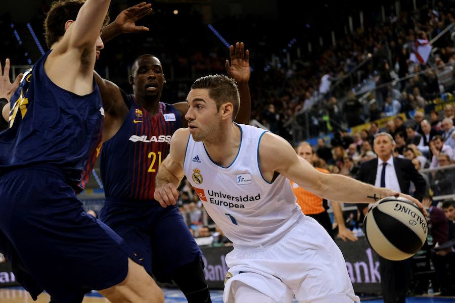 El Barcelona Lassa rompió la hegemonía del Real Madrid en la Copa del Rey, que acumulaba cuatro títulos consecutivos, con un marcador de 92-90.