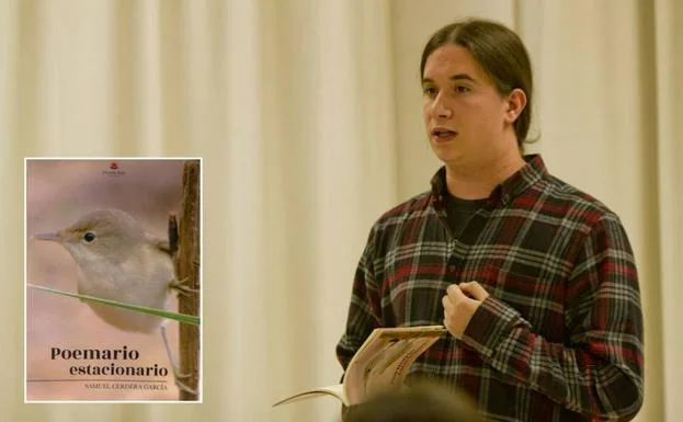 Samuel Cerdera presentó su 'opera prima' poética. 