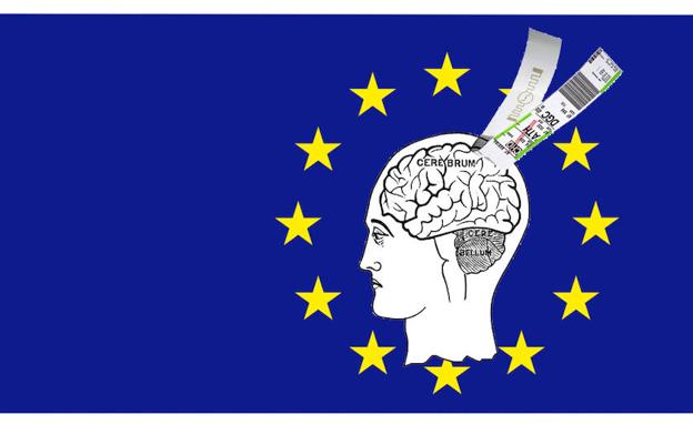 Imagen principal - Ceniceros clama en Bruselas contra la fuga de cerebros