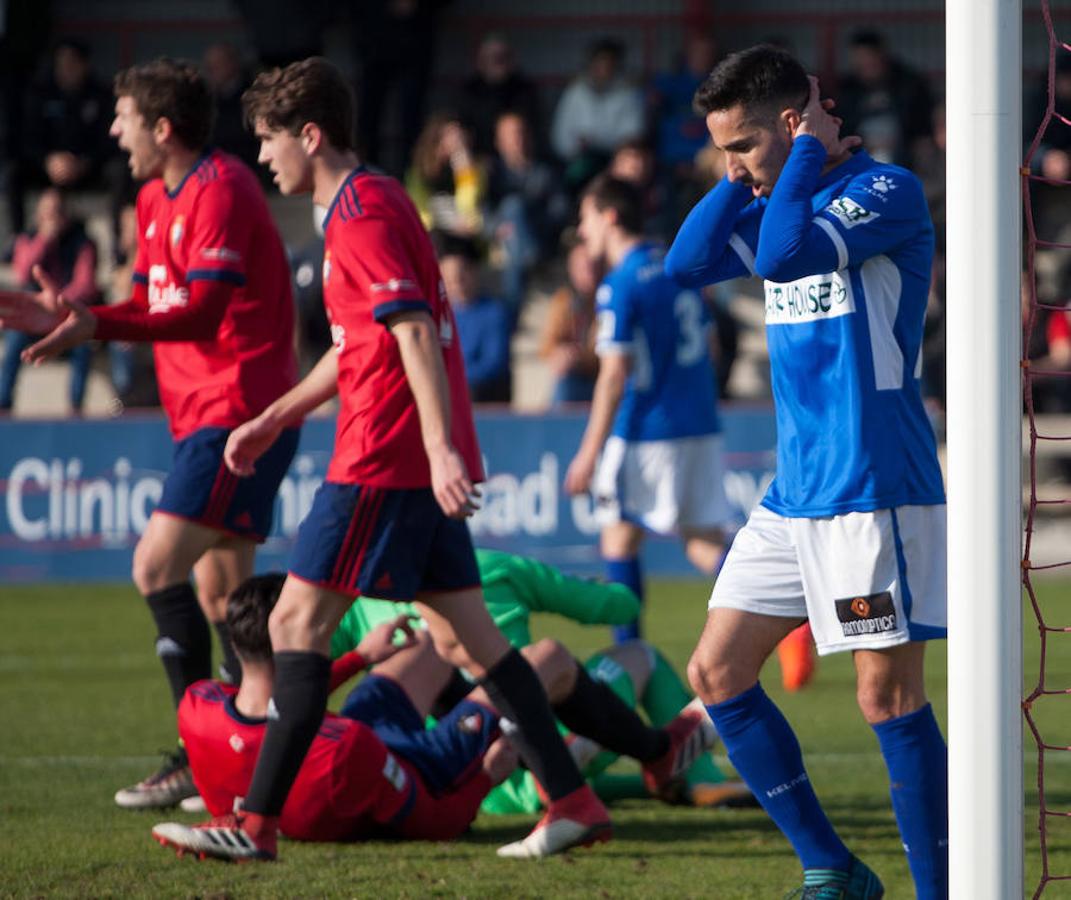 La UDL sacó un punto de su visita a Tajonar tras el anodino empate sin goles conquistado ante un rival que está hundido en la tabla. El equipo riojano tuvo dos chispazos a lo largo de noventa minutos, pero no consiguió materializar. También tuvo un apagón y un susto que pudo costarles caro.