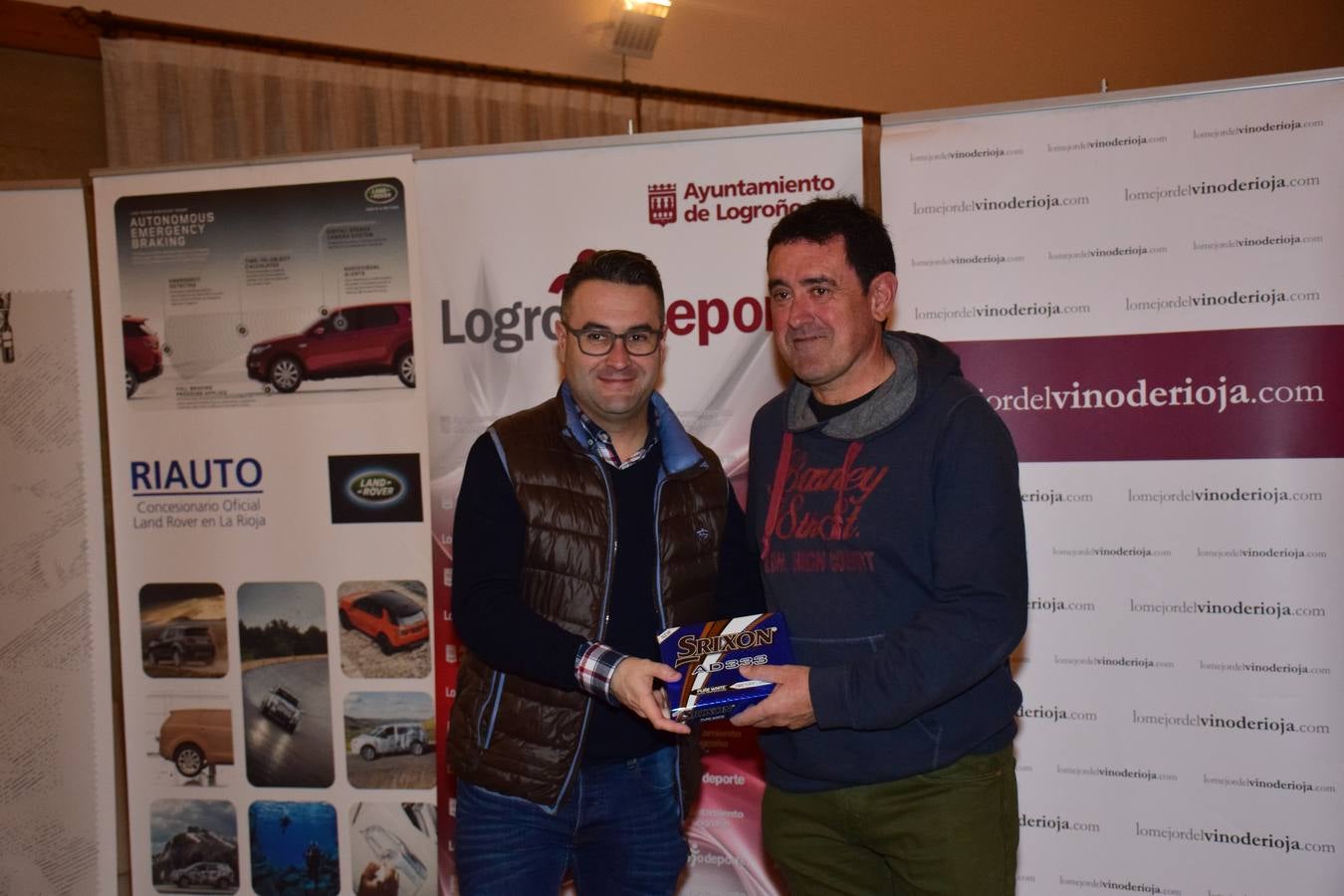 Entrega de premios del torneo Bodegas Ramón Bilbao, primero de la la VIII Liga de Golf y vino de lomejordelvinoderioja.com