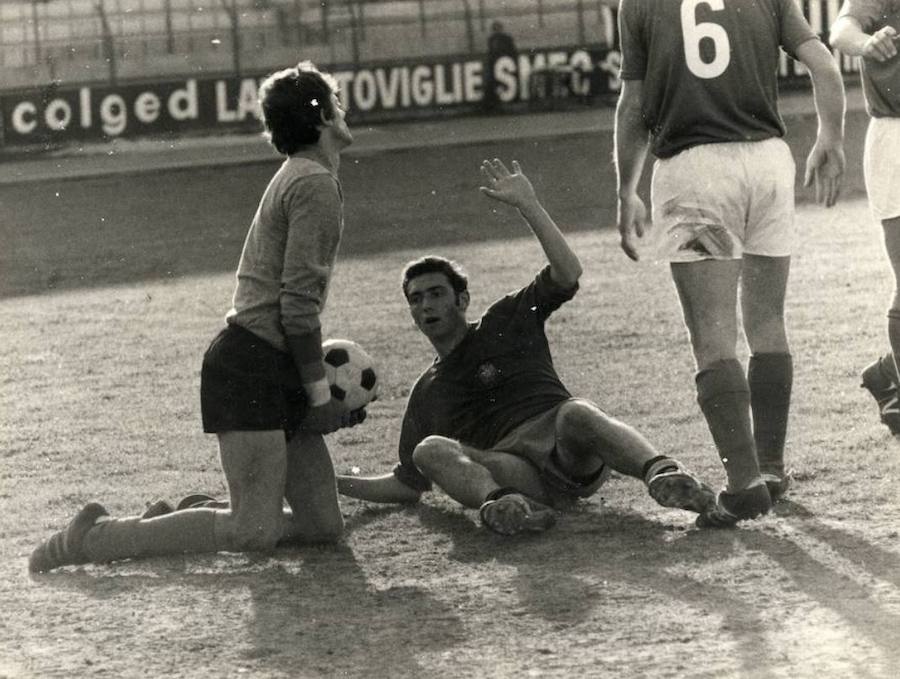 La etapa de Enrique Castro con la selección española de fútbol. 