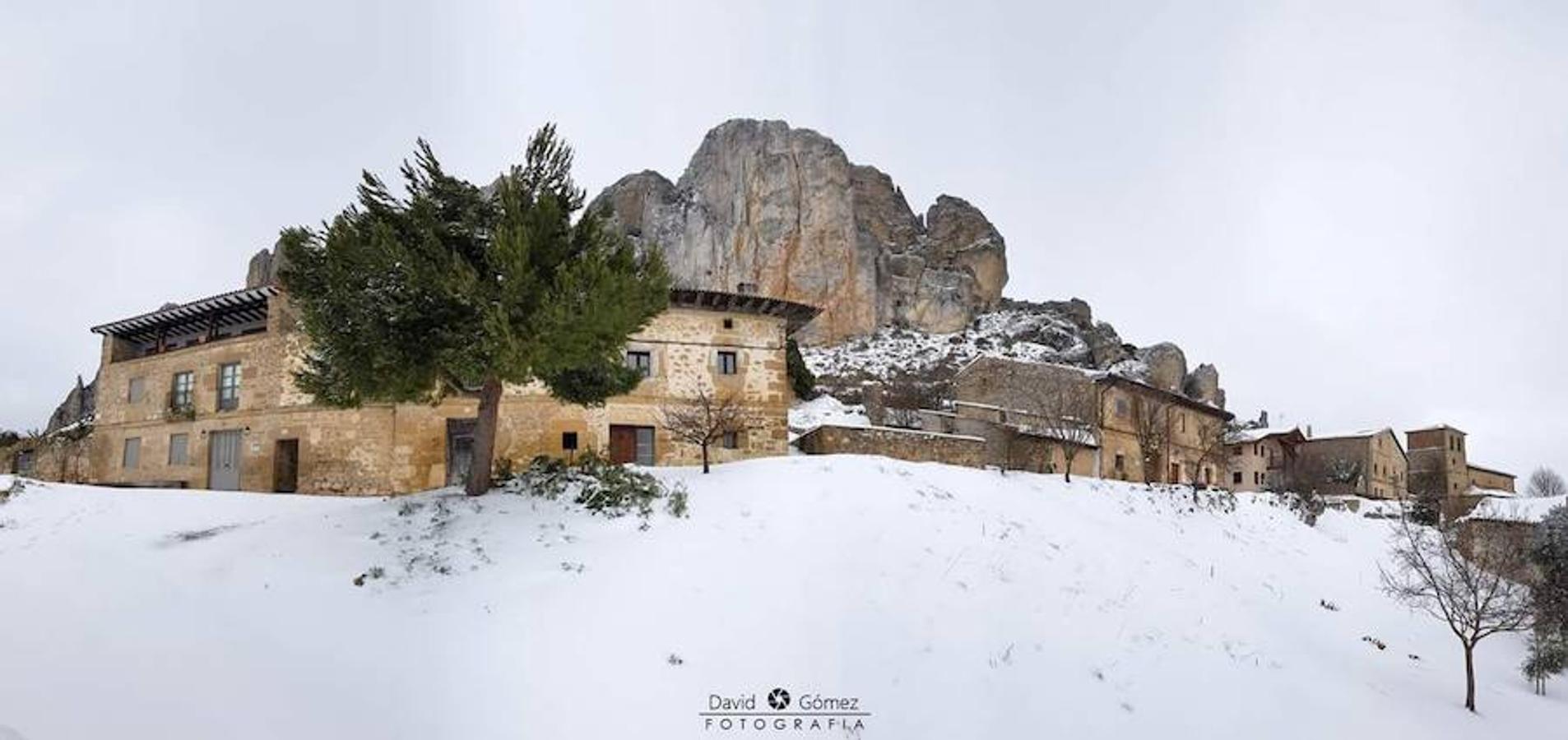 Fotos: Las localidades riojanas se cubren de nieve