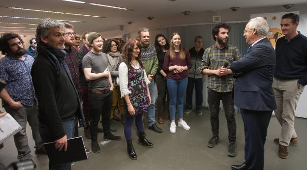 PROFESIONALES EUROPEOS DEL TEATRO, REUNIDOS EN MUNILLA