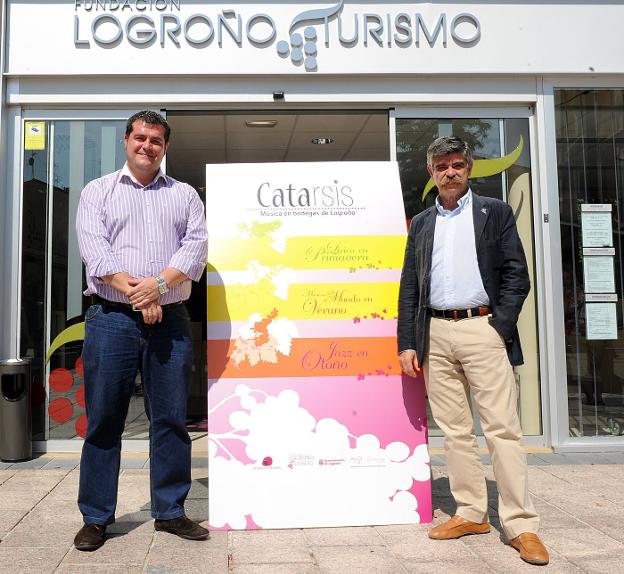 Imagen de la presentación de 'Catarsis' en e 2010 en Logroño Turismo, uno de los contratos 'irregulares' citados por el fiscal. 