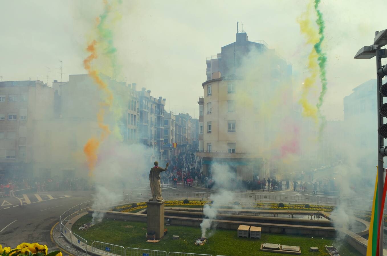 Los calagurritanos han vivido un intenso fin de semana festivo.