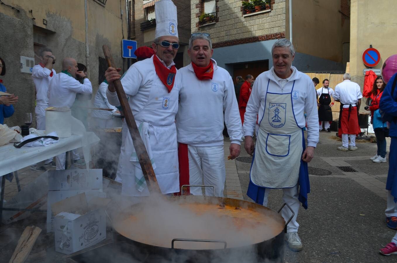 Los calagurritanos han vivido un intenso fin de semana festivo.