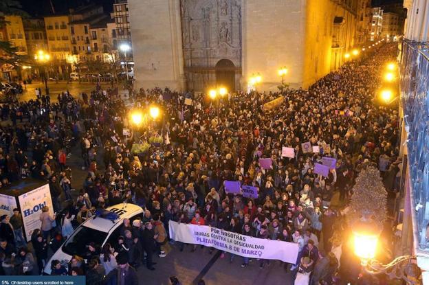 La Rioja toma la calle en un Día de la Mujer sin precedentes