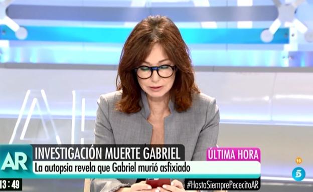 Imagen del matinal que conduce Ana Rosa Quintana por la mañana.