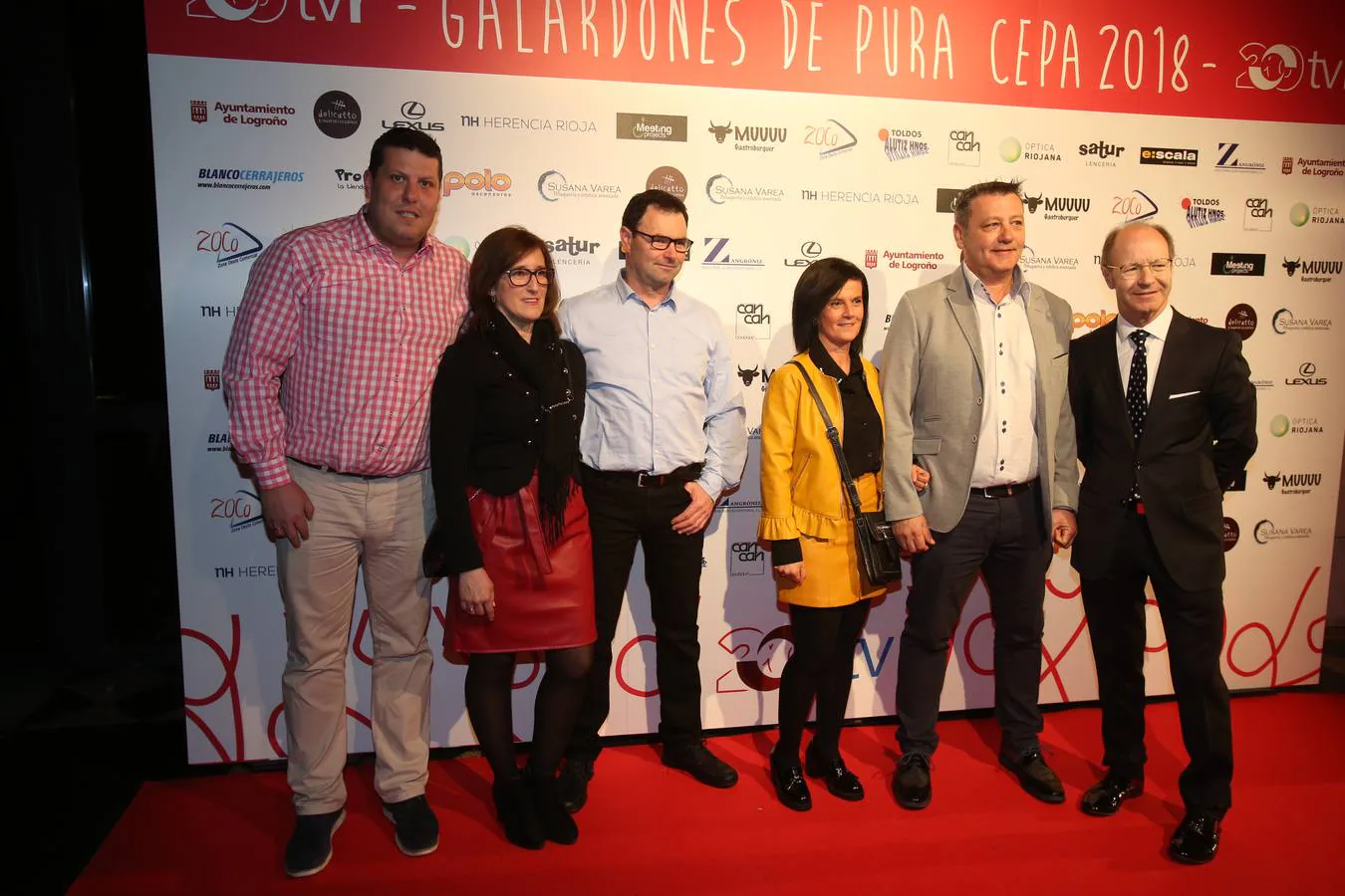 Fotos: TVR entrega sus premios &#039;De pura cepa&#039; (el photocall)