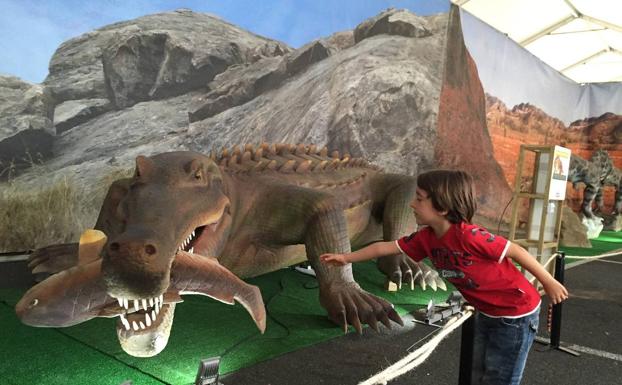 La mayor exposición itinerante de dinosaurios llega a Logroño