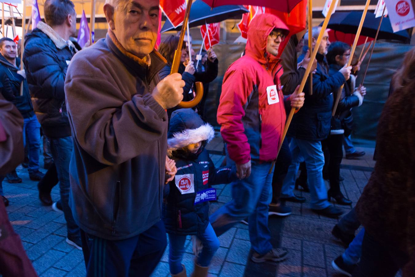 Fotos: Manifestación en Logroño por unas pensiones justas