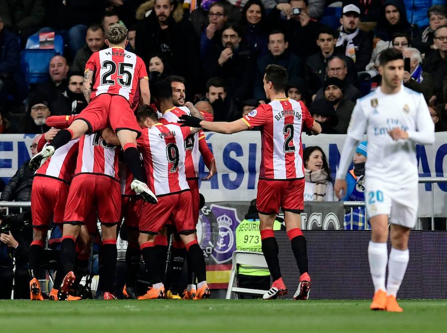 Un gol de Ronaldo y otro de Stuani ponen las tablas en un partido repleto de ocasiones y dinamismo.