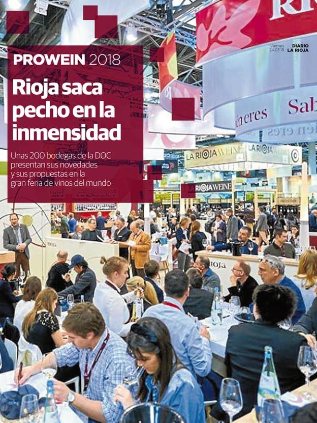 Portada del suplemento Prowein 2018.