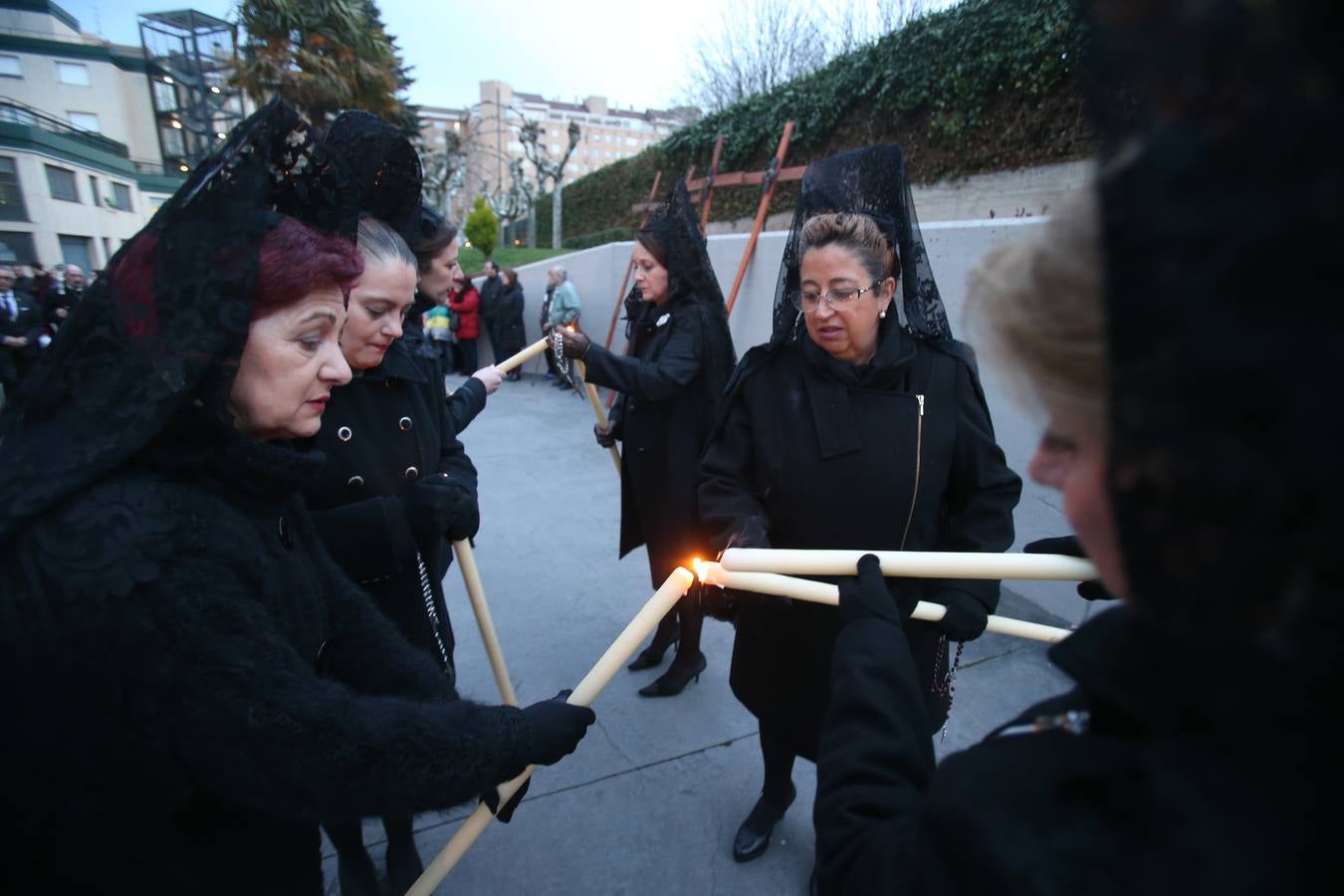 Fotos: Semana Santa: El viacrucis de Jesús Cautivo en Logroño