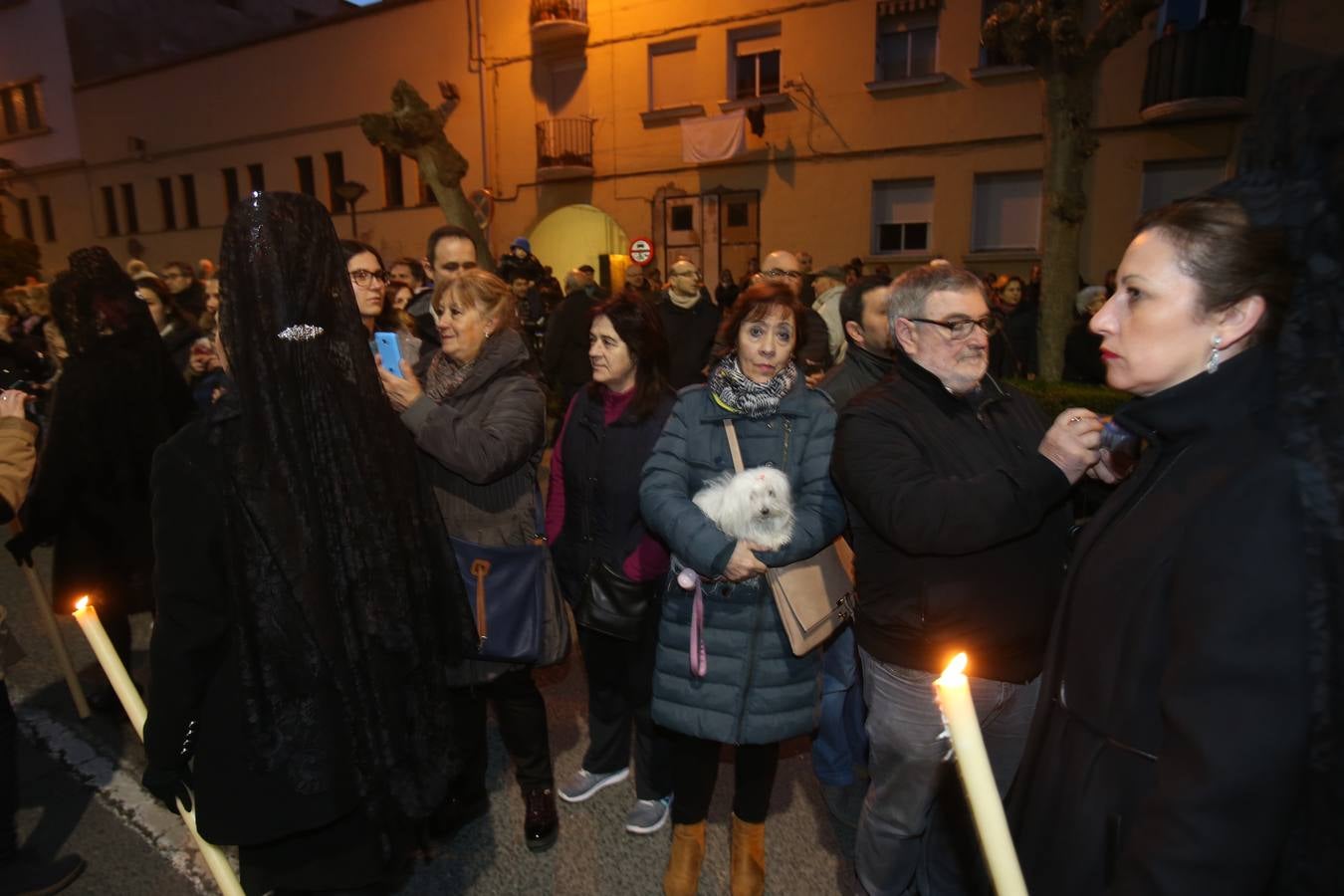 Fotos: Semana Santa: El viacrucis de Jesús Cautivo en Logroño