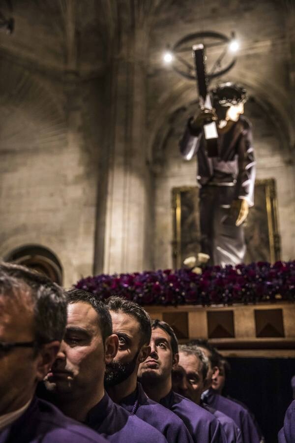 La Dolorosa y el Nazareno no salen, y se suspende una de las procesiones más esperadas del ciclo logroñés