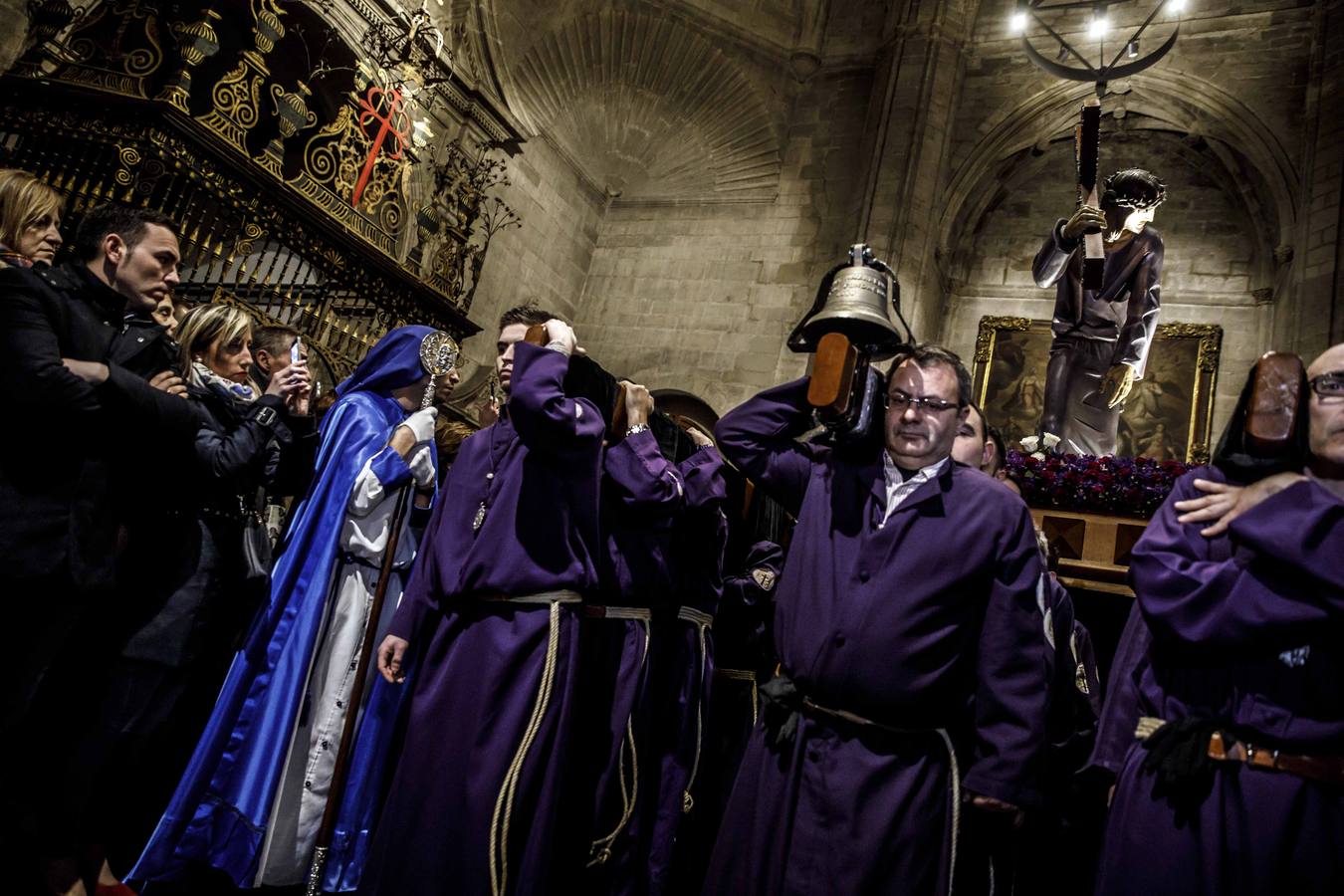 La Dolorosa y el Nazareno no salen, y se suspende una de las procesiones más esperadas del ciclo logroñés