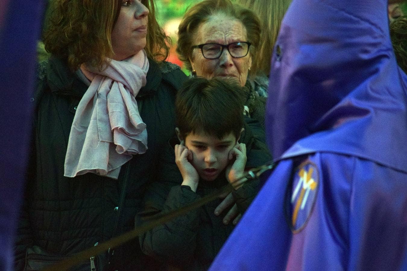 Fotos: Semana Santa en Logroño 2018: Vía Crucis penitencial de la Cofraía de Nuestra Señora de la Piedad