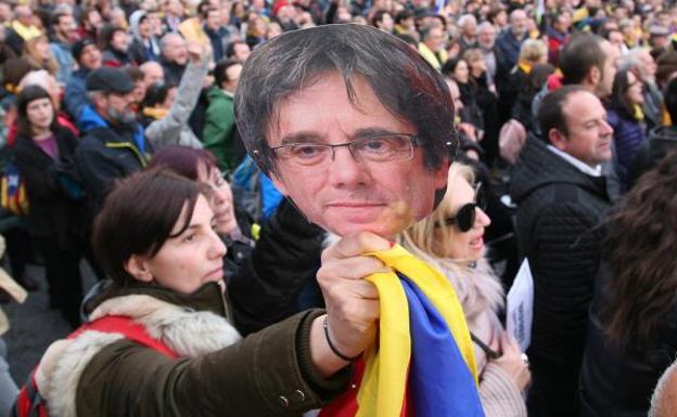 Manifestación en Berlín. 