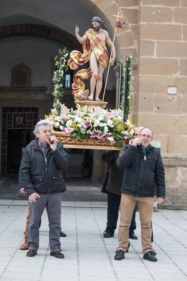 Fotos: Procesión del Encuentro en Santo Domingo de la Calzada