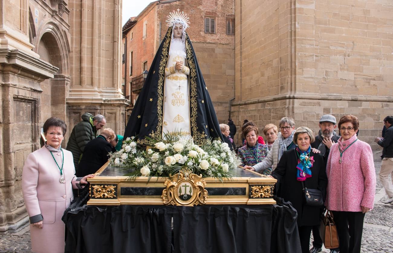 Fotos: Procesión del Encuentro en Santo Domingo de la Calzada