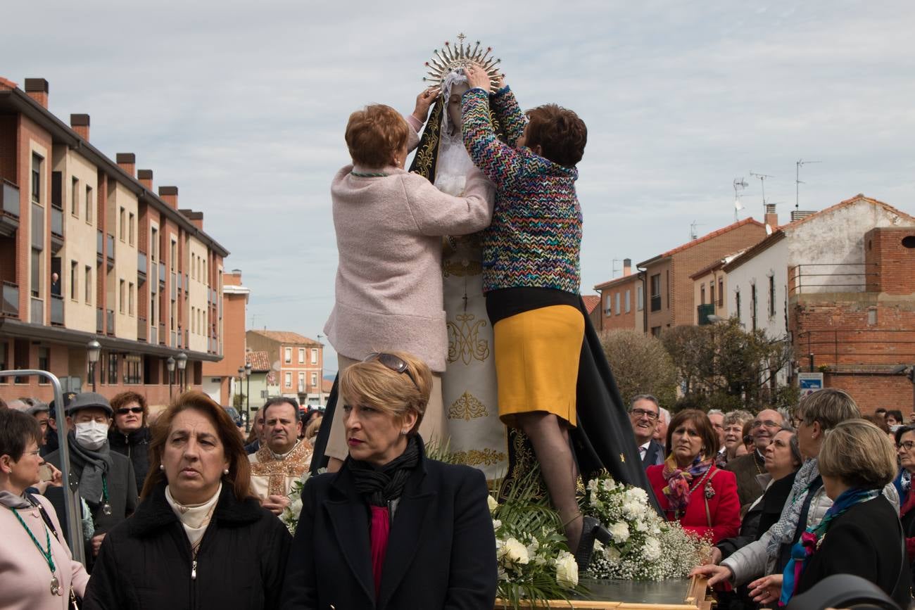 Fotos: Procesión del Encuentro en Santo Domingo de la Calzada