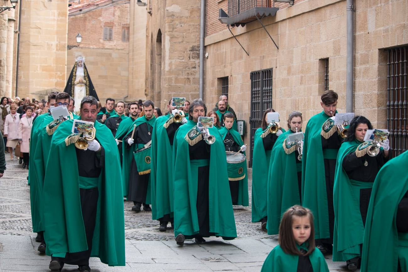 Fotos: Procesión del Encuentro en Santo Domingo de la Calzada