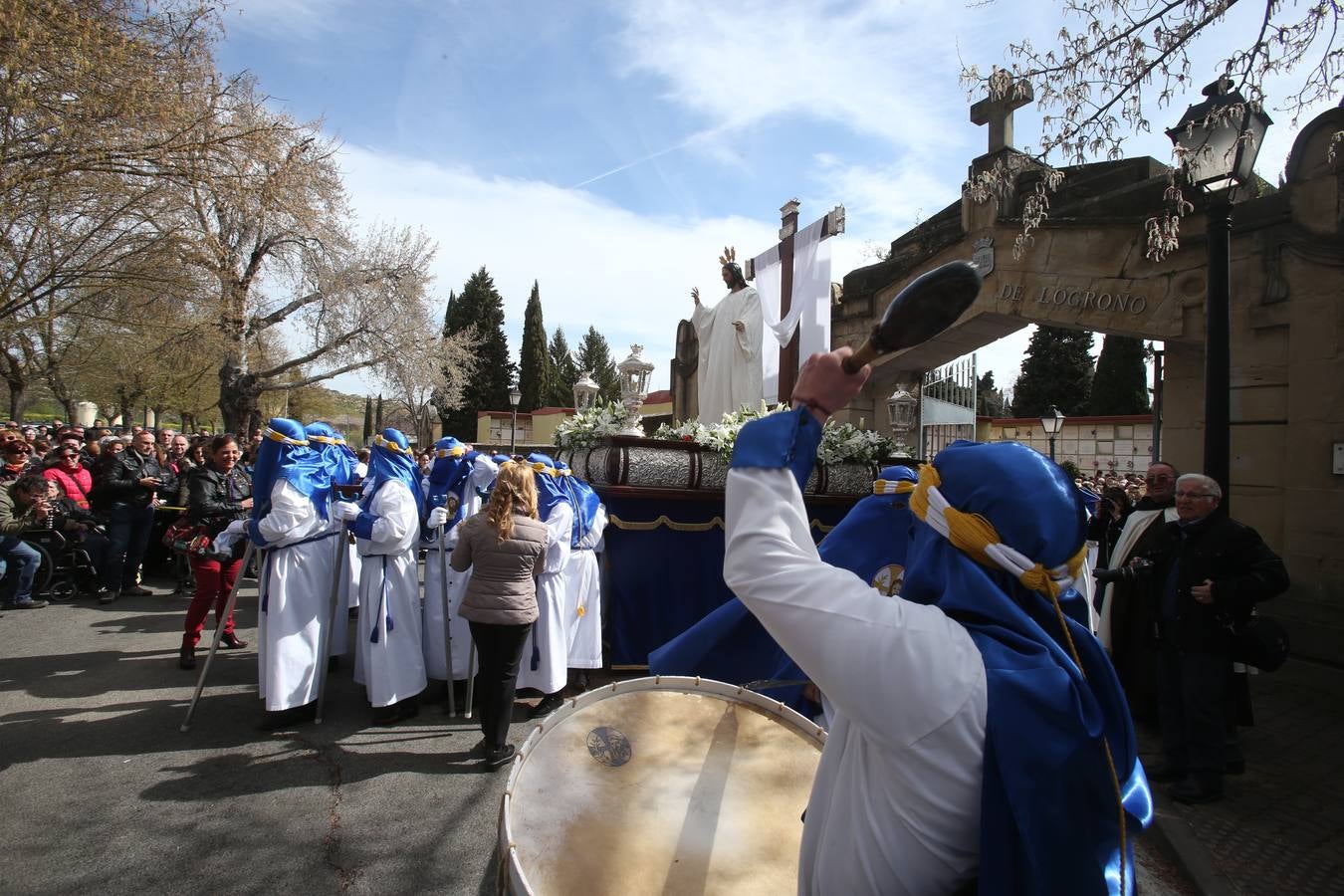 Fotos: Semana Santa de Logroño 2018: Procesión de la Resurrección