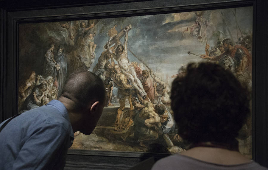 Una exposición en el Museo del Prado exhibe 73 de los mejores estudios que Rubens pintó con óleo