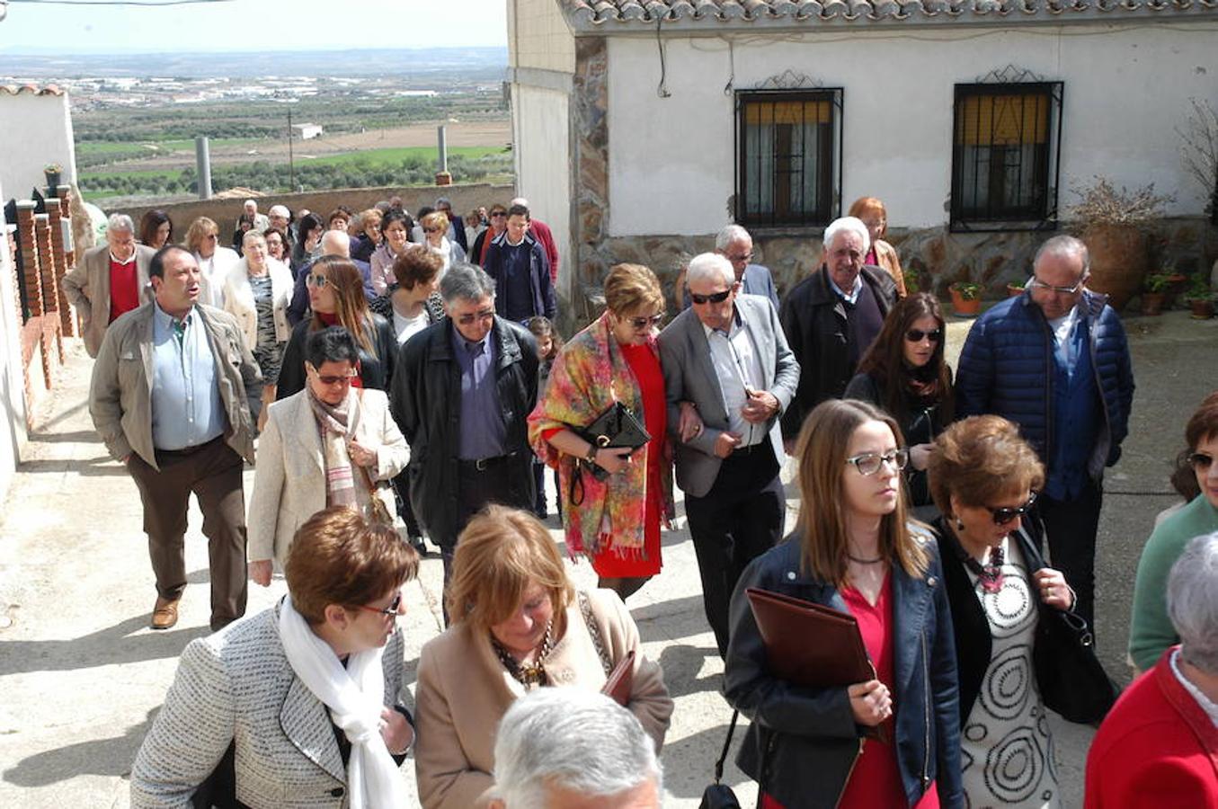 Imágenes de la procesión de la Virgen de la Anunciación con motivo del día grande de las fiestas patronales de El Villar de Arnedo.