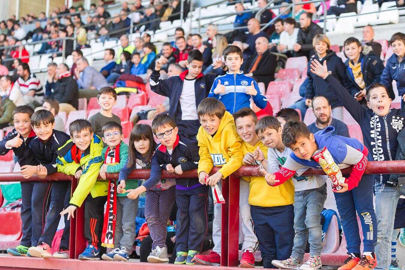 Tras el encuentro en Las Gaunas, la UDL se mantiene a seis puntos del 'play off'