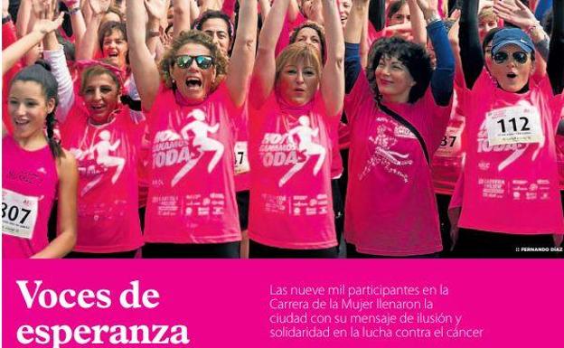 Hoy, con Diario LA RIOJA, suplemento especial de la Carrera de la Mujer