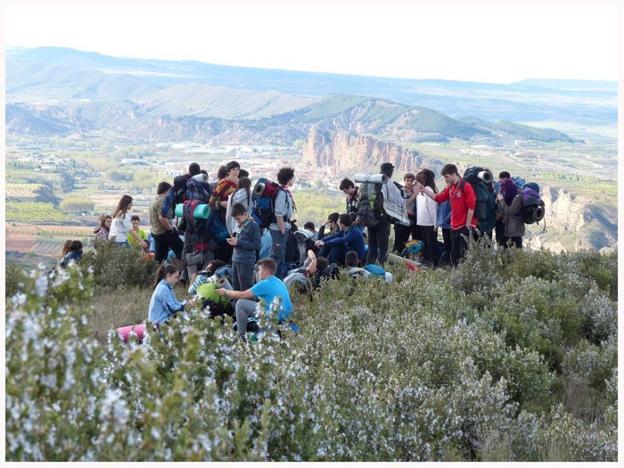 Imagen de la celebración de San Jorge 2017 en Auto. :: SCOUTs rioja