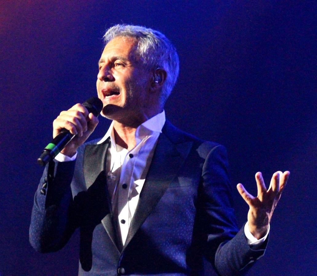 Sergio Dalma llena Riojafórum. El cantante presentó su disco 'Vía Dalma III'.