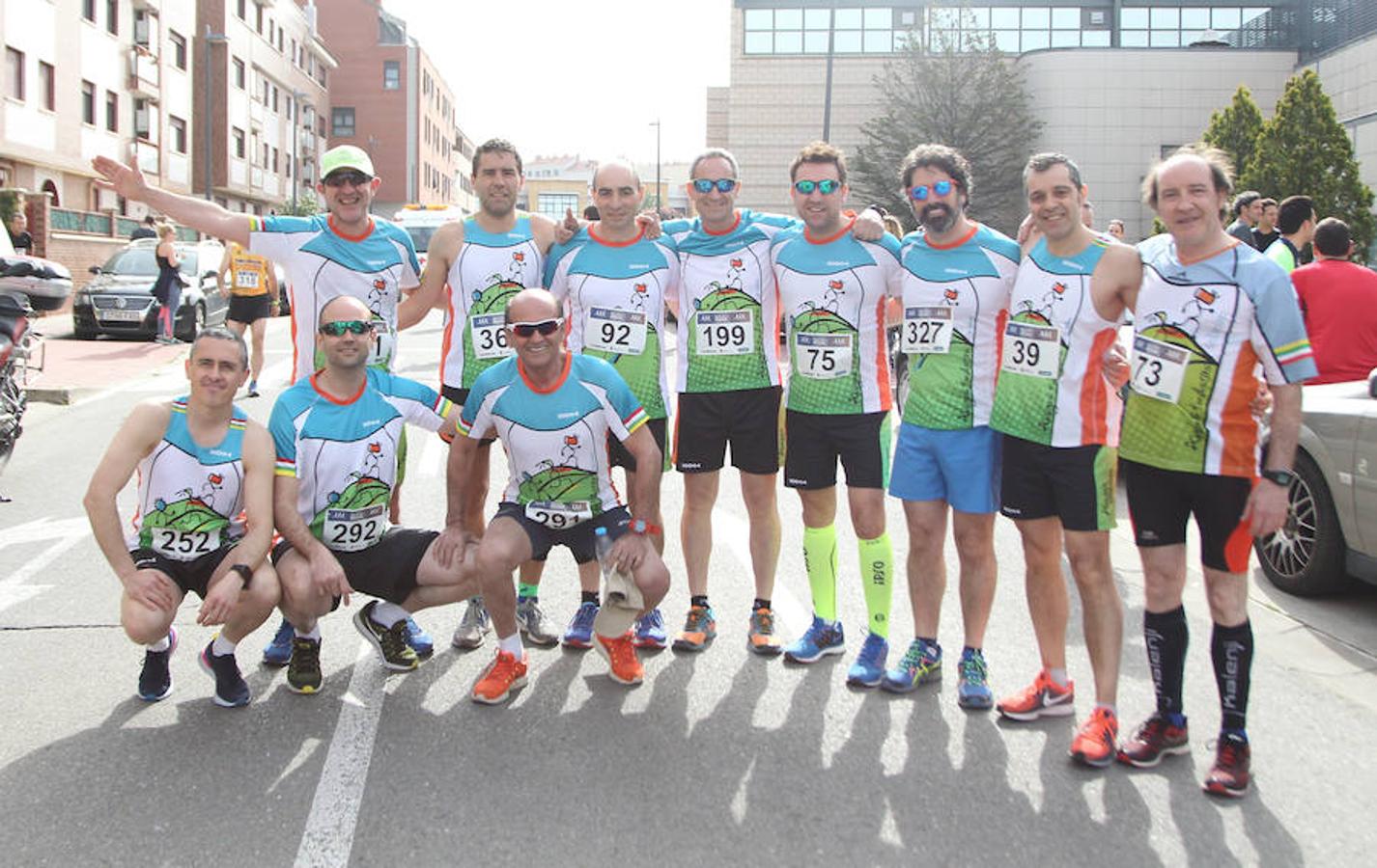 David Martínez y María Gómez Ijalba ganan la Carrera Valle del Iregua celebrada este domingo entre Villamediana y Albelda de Iregua.