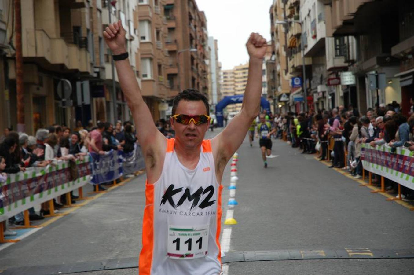 Los atletas Benmeziane y De Blas entraron de la mano en la carrera masculina mientras que Paula Sanz fue la mejor en categoría femenina en una prueba que hizo las veces de Campeonato de La Rioja de los 10 kilómetros.