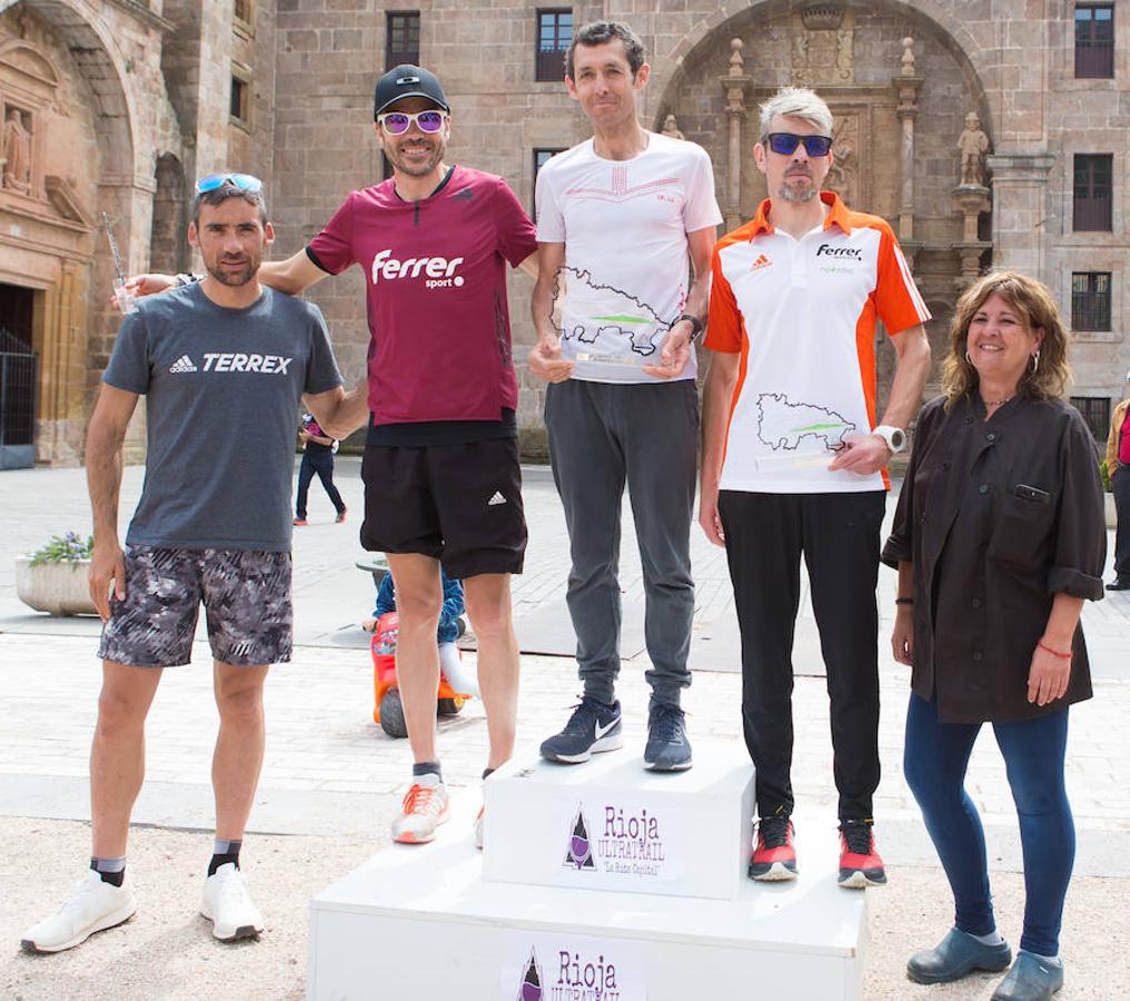 La tercera y última etapa del IV Ultratrail se ha celebrado hoy con salida y llegada en San Millán de la Cogolla, con 36 kilómetros. y 1.800 metros de desnivel, pasando por Pazuengos y Turza y acercándose a Urdanta. Este año no se ascenderá al San Lorenzo por seguridad, debido a la gran cantidad de nieve acumulada