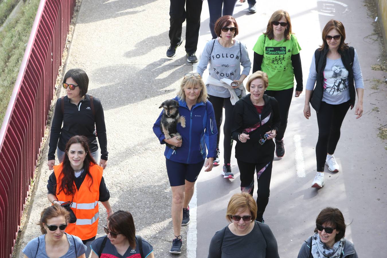 1.400 personas han participado en el tercer Paseo Saludable con destino el Monte Cantabria.