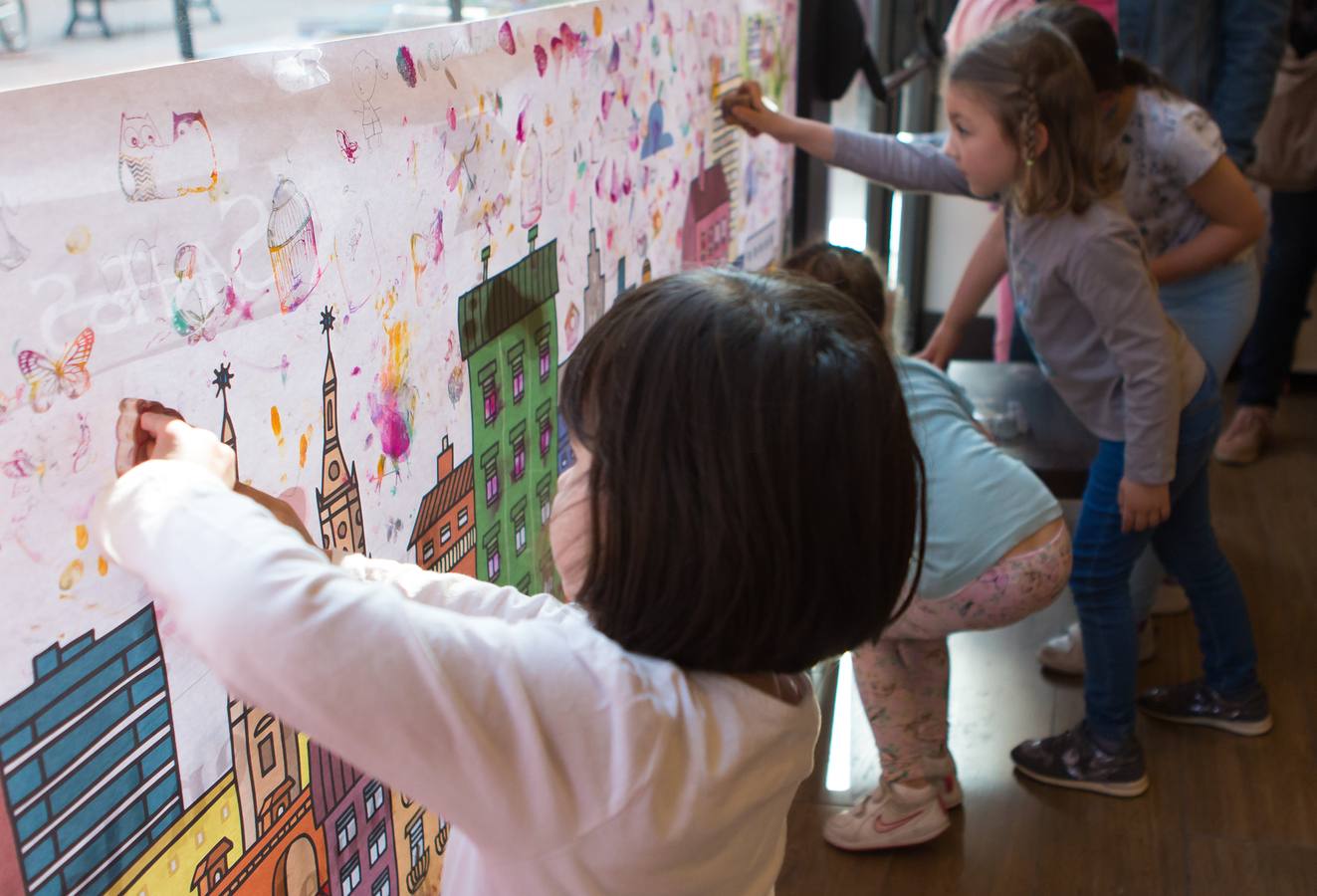 Fotos: Talleres con niños en Concéntrico