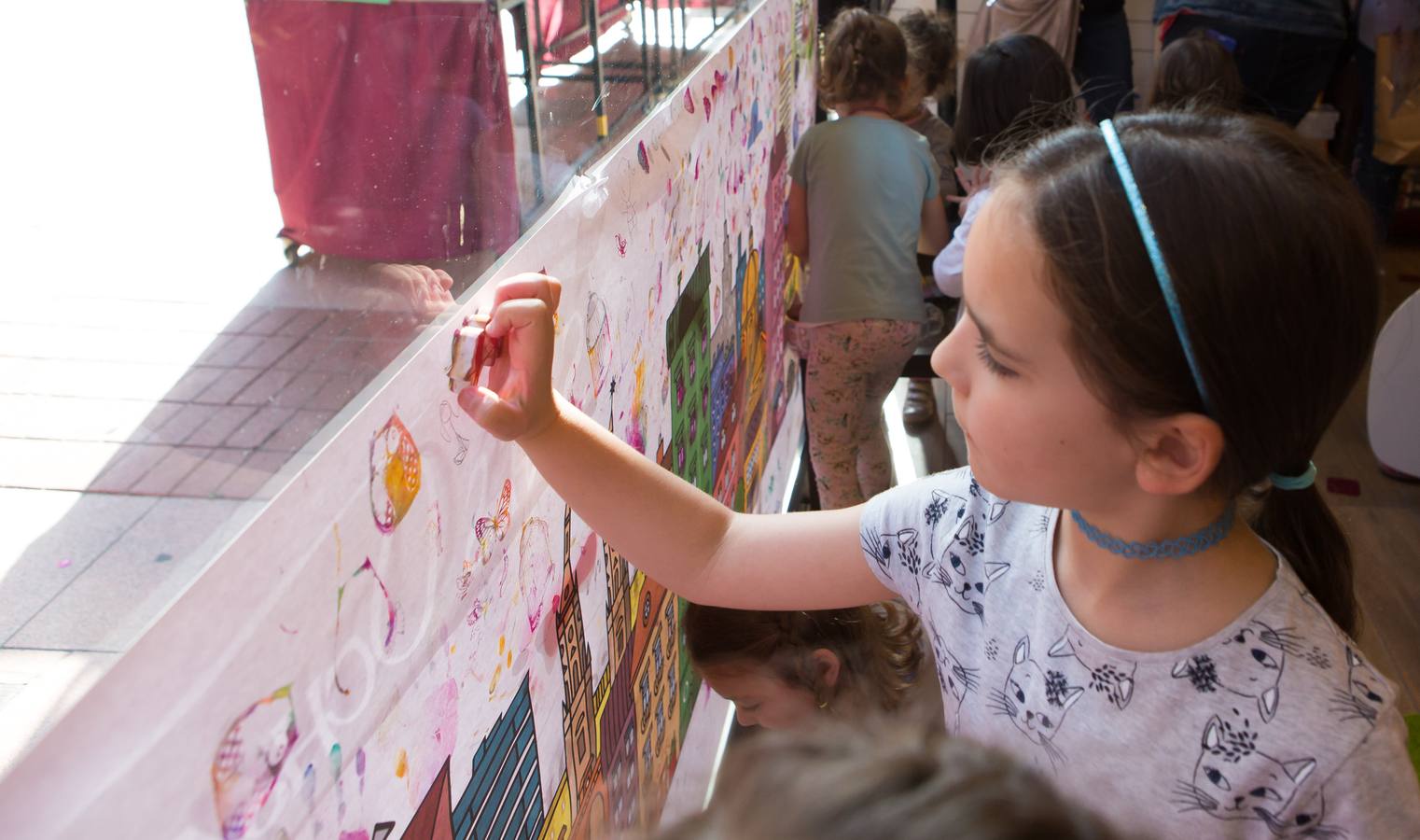 Fotos: Talleres con niños en Concéntrico