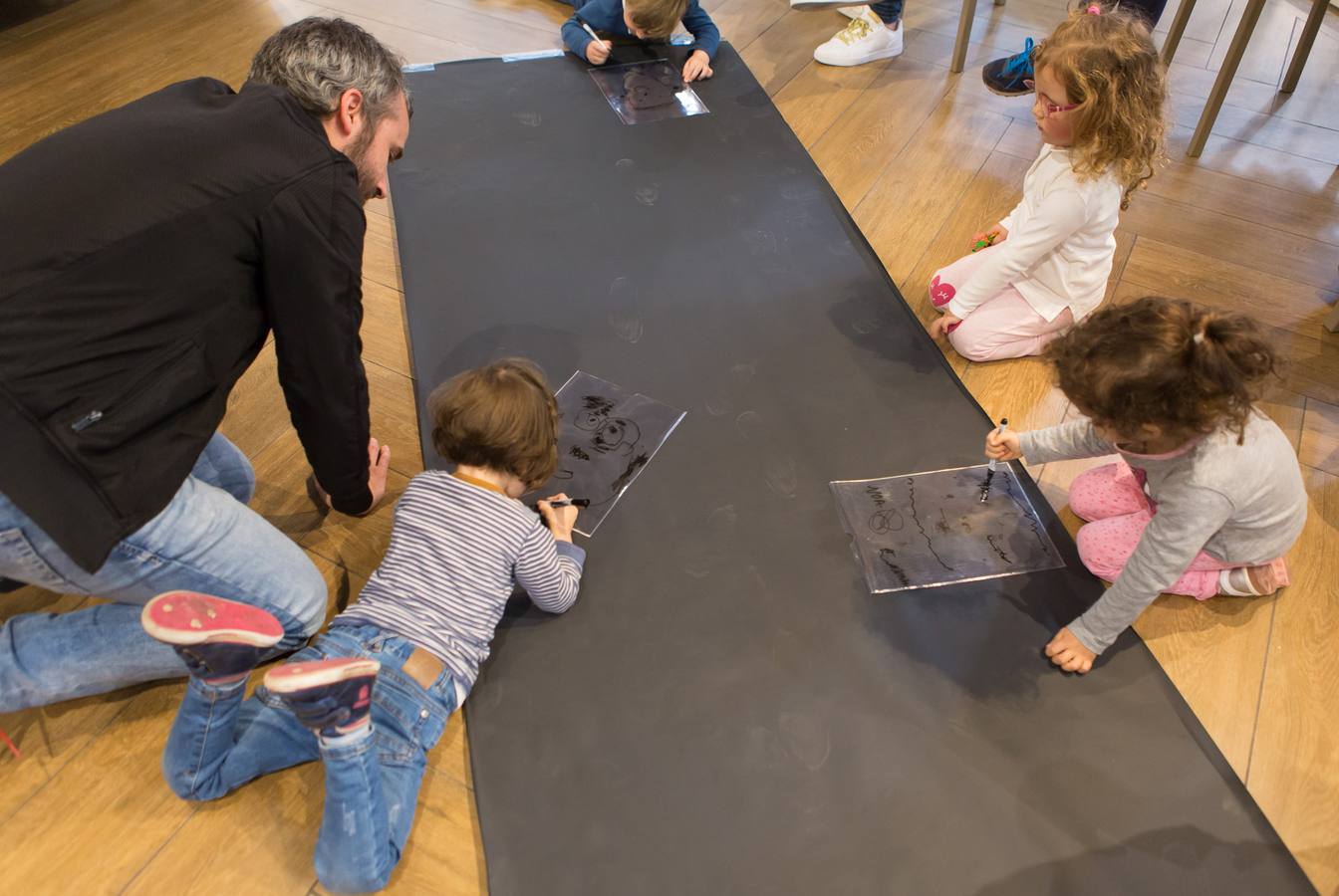 Fotos: Talleres con niños en Concéntrico