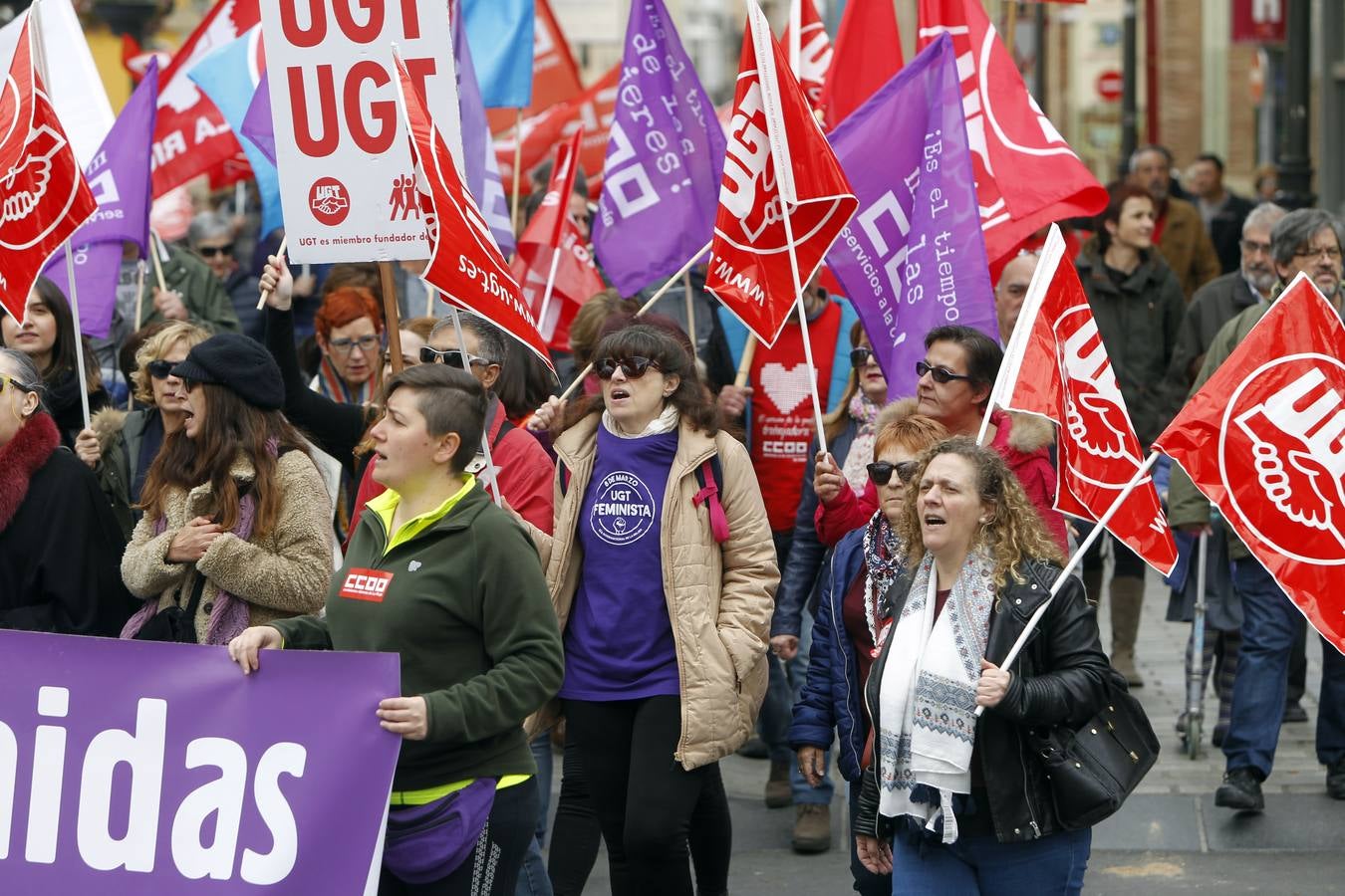 Fotos: Manifestación del 1 de Mayo en Logroño