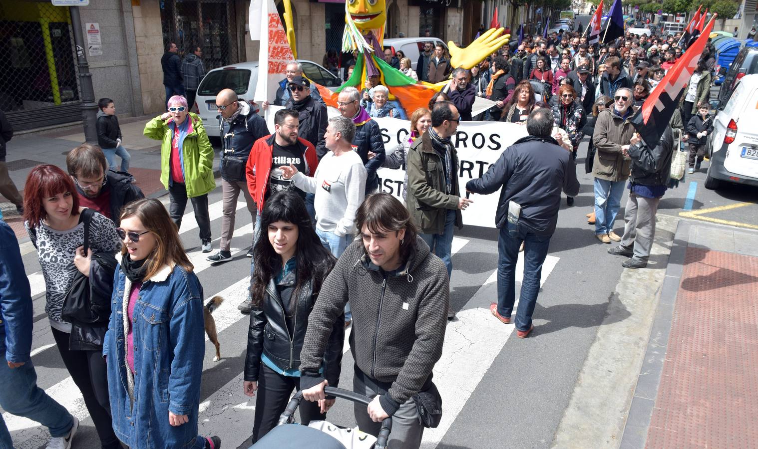 Fotos: Manifestación por el Primero de Mayo de la CNT