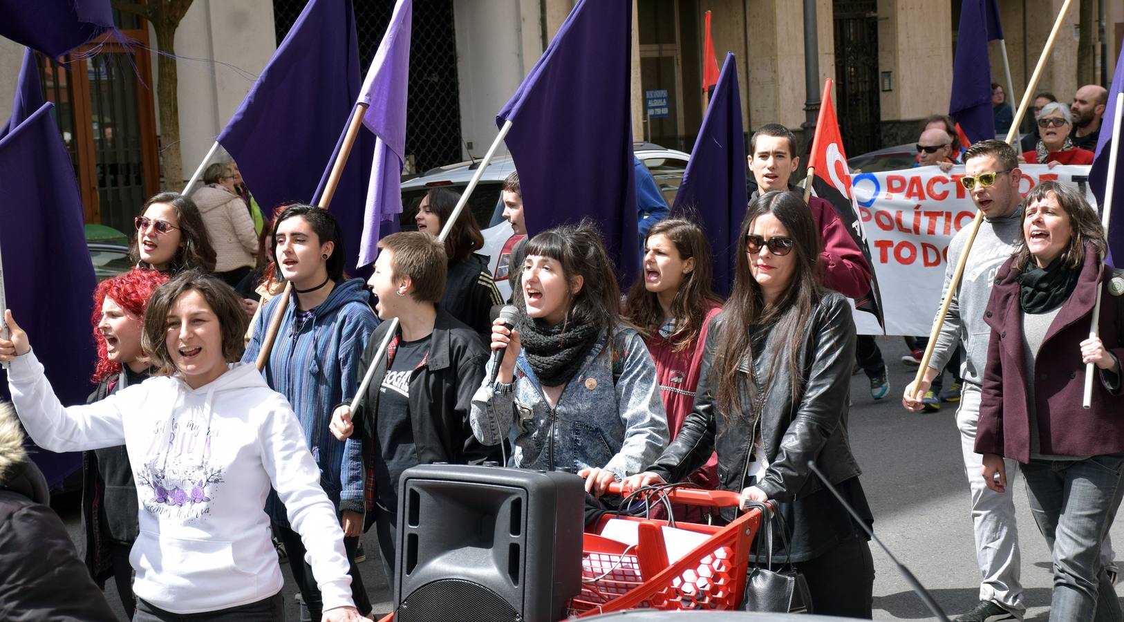 Fotos: Manifestación por el Primero de Mayo de la CNT