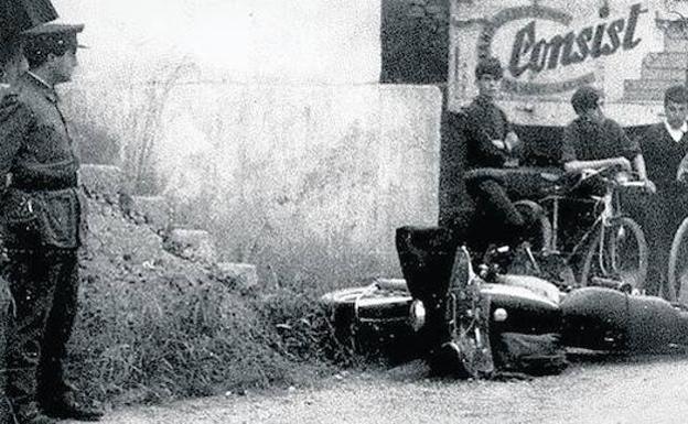 El guardia civil José Antonio Pardines Arcay fue asesinado el 7 de junio de 1968, tras dar el alto al coche de los etarras Echebarrieta y Sarasketa.