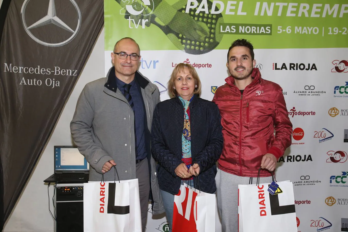 Fotos: El XIV Torneo Interempresas de Pádel reúne a 52 firmas comerciales locales